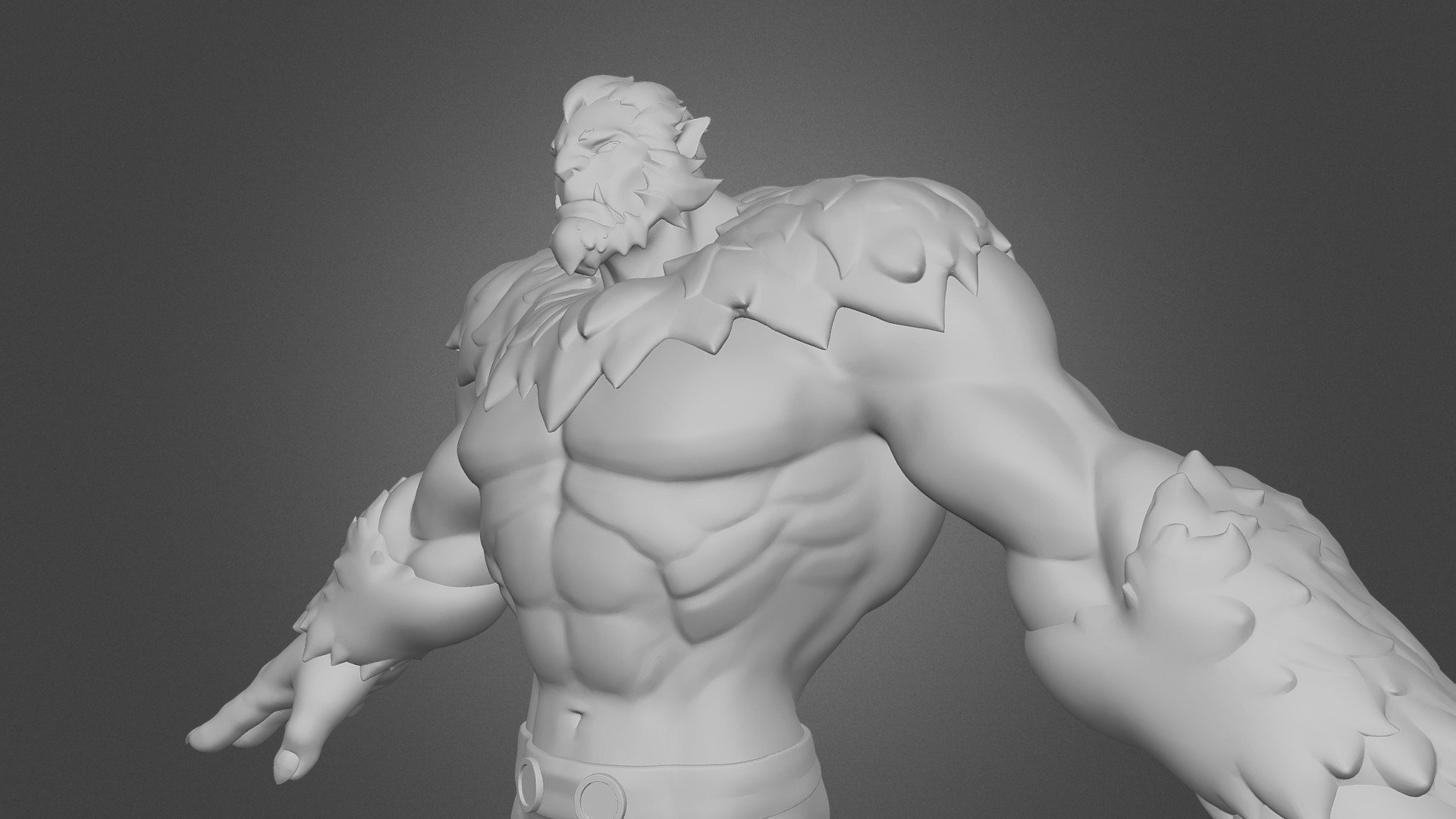 Yeti Game Character (WIP) - 3D model by Makayla_Uram [1753568] - Sketchfab