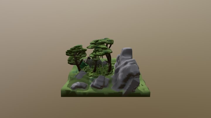 Triceratops created in SculptrVR 3D Model