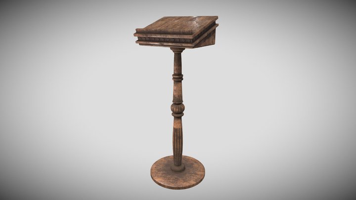 lectern 3D Model