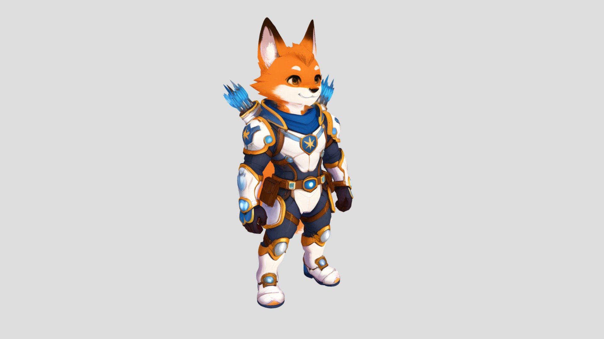 Fox Commando Bander - 3D model by jorgebaby (@jorgebaby160) [17566b1 ...