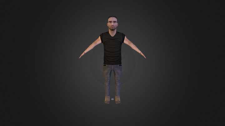 Male Civilian (2013) 3D Model