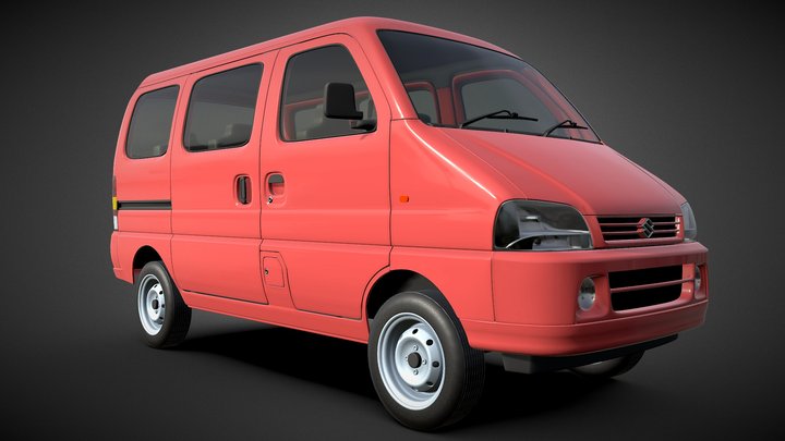 Suzuki Versa – 3D Model (PBR, Real-Time) – Free 3D Model STL