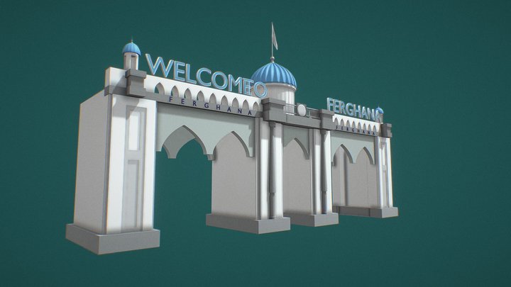 Fergana Gate 3D Model
