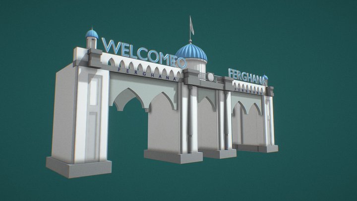 Fergana Gate 3D Model