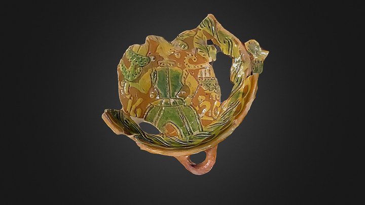 Porridge bowl Papkom 1620 slipware – Modello 3D gratuito STL