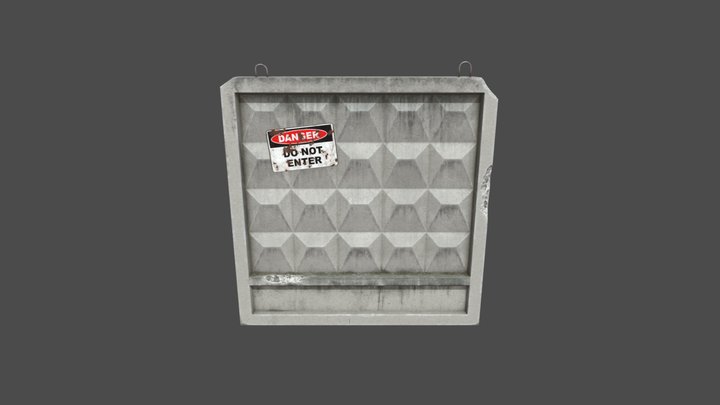 A fence 3D Model
