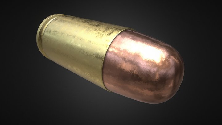 Bullet 9mm 3D Model