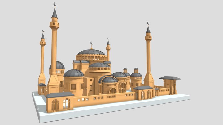 Hagia Sophia 3D Model