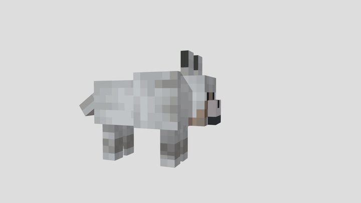 New Wolf 3D Model