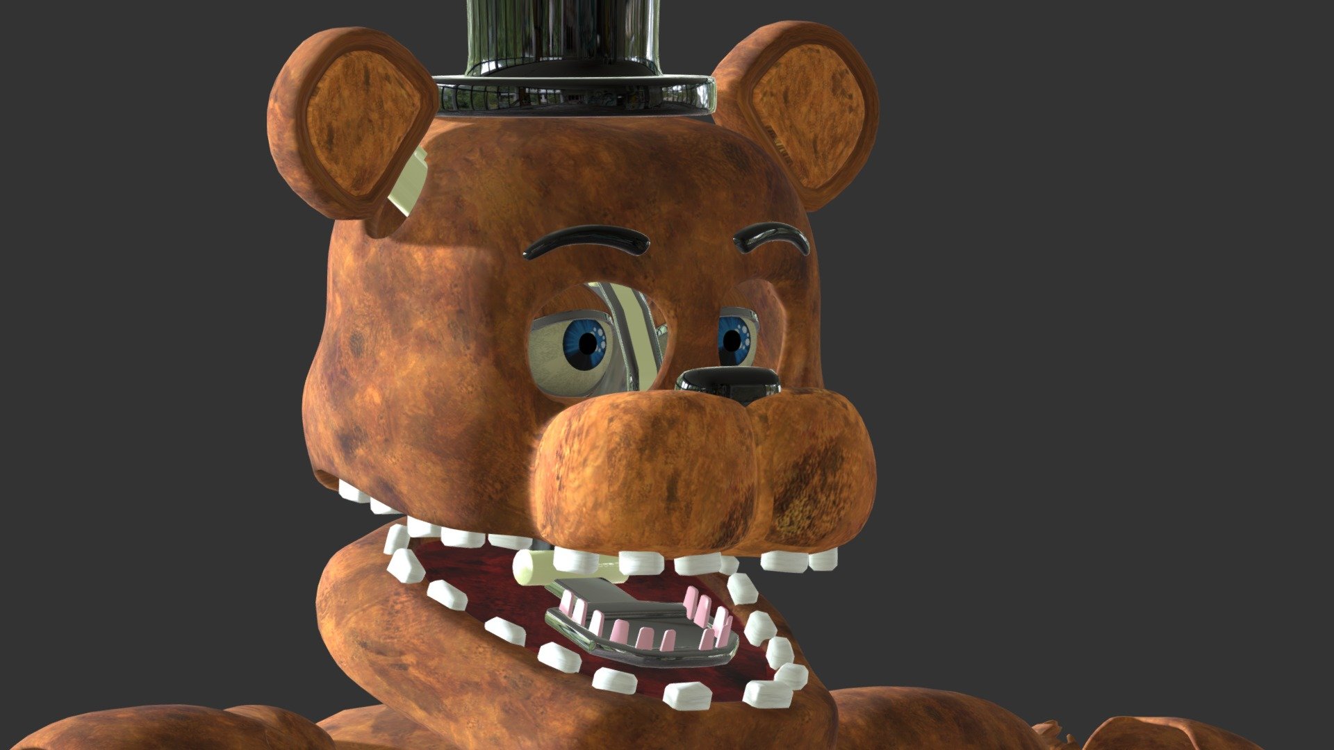 fnaf world blender models download