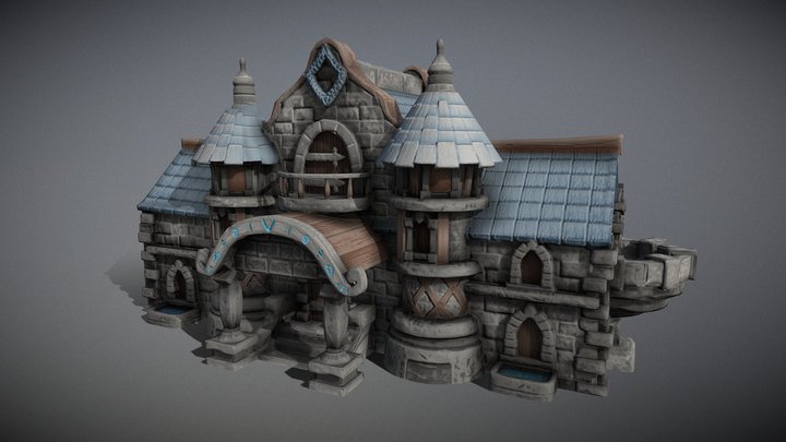 guild building 3D Model