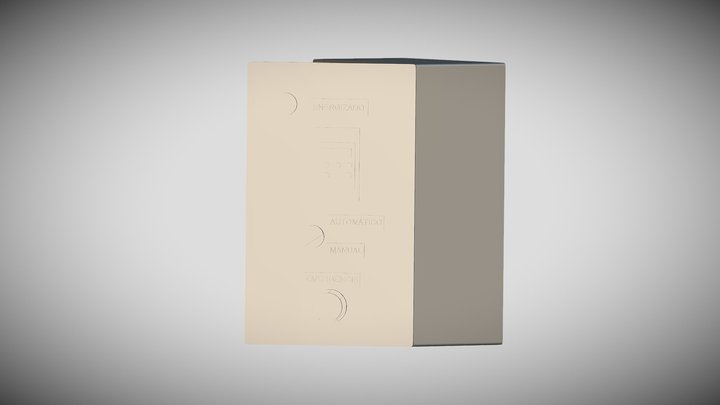 Quadro de Comando - Bomba de Incêndio (PCI) 3D Model