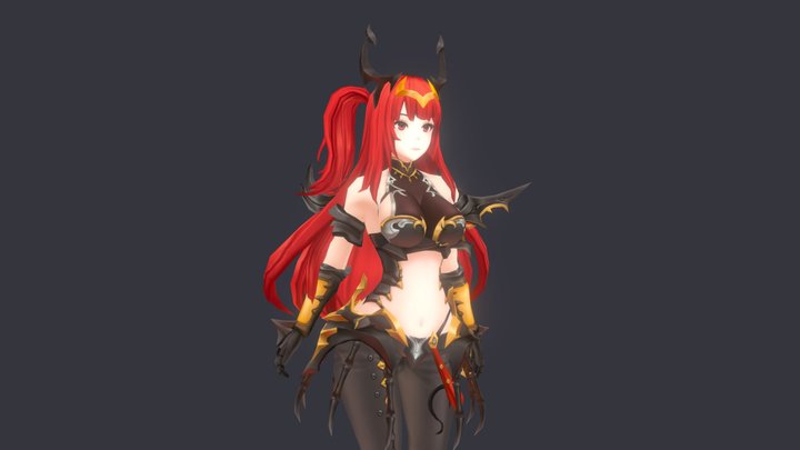 Shining beyond Faye 3D Model