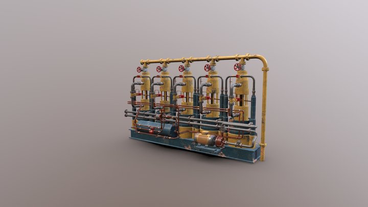 machinery-device (1) 3D Model
