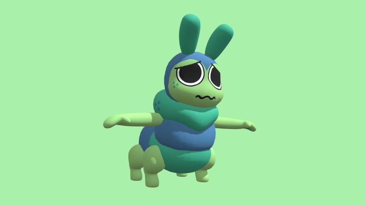 Squirm (Fanmade/recreation Model) 3D Model