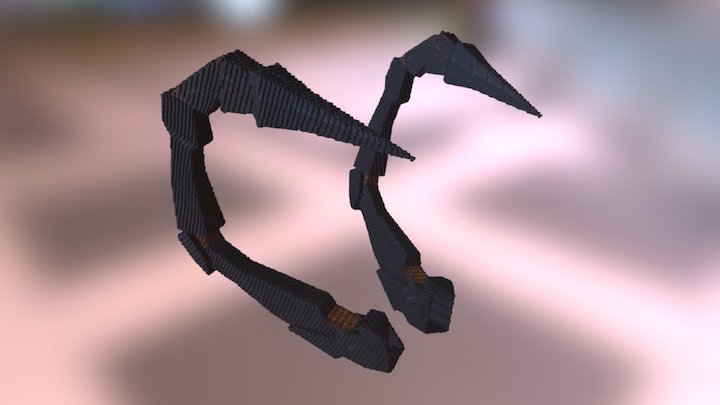 Minecraft 3D Model ~ YellowJacket's Weapons 3D Model