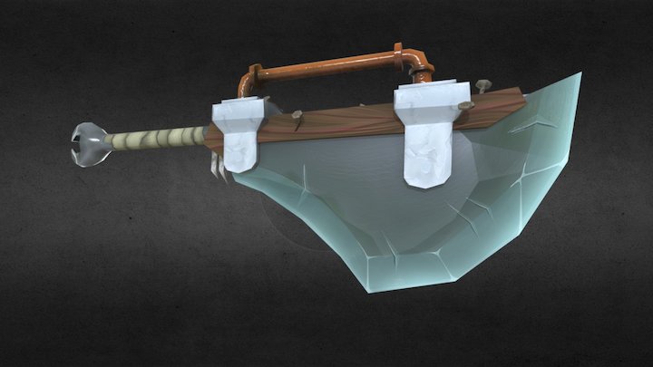 Tetanus Blade - Atsu texture version 3D Model