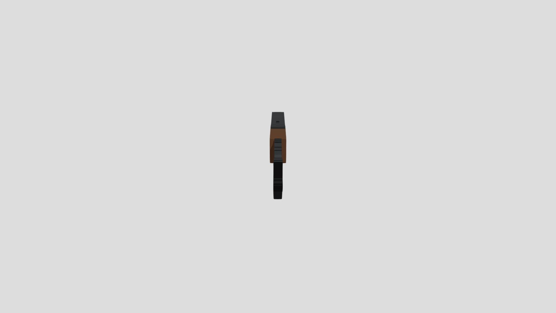 AK 47 GUN  3D model low poly