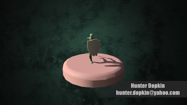 Knight Animations Idle/Walk/Run by Hunter Dopkin 3D Model