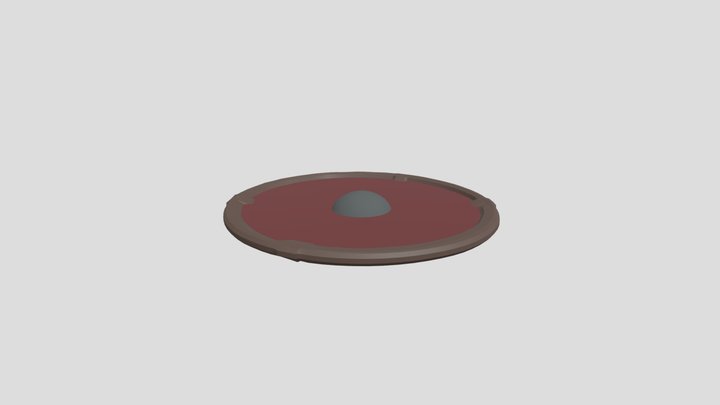 Medieval Shield 3D Model