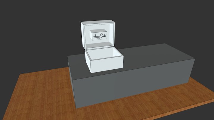 Proyección Cigar Box Alcorta 3D Model