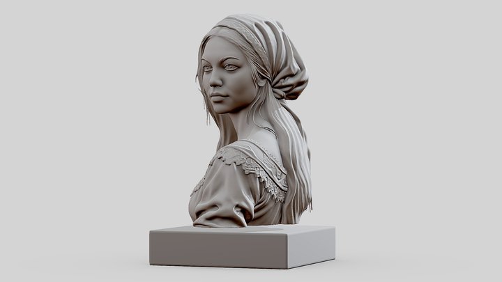 Paula – Kostenloses 3D-Modell STL