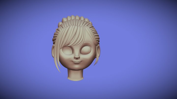Hair 3D Model