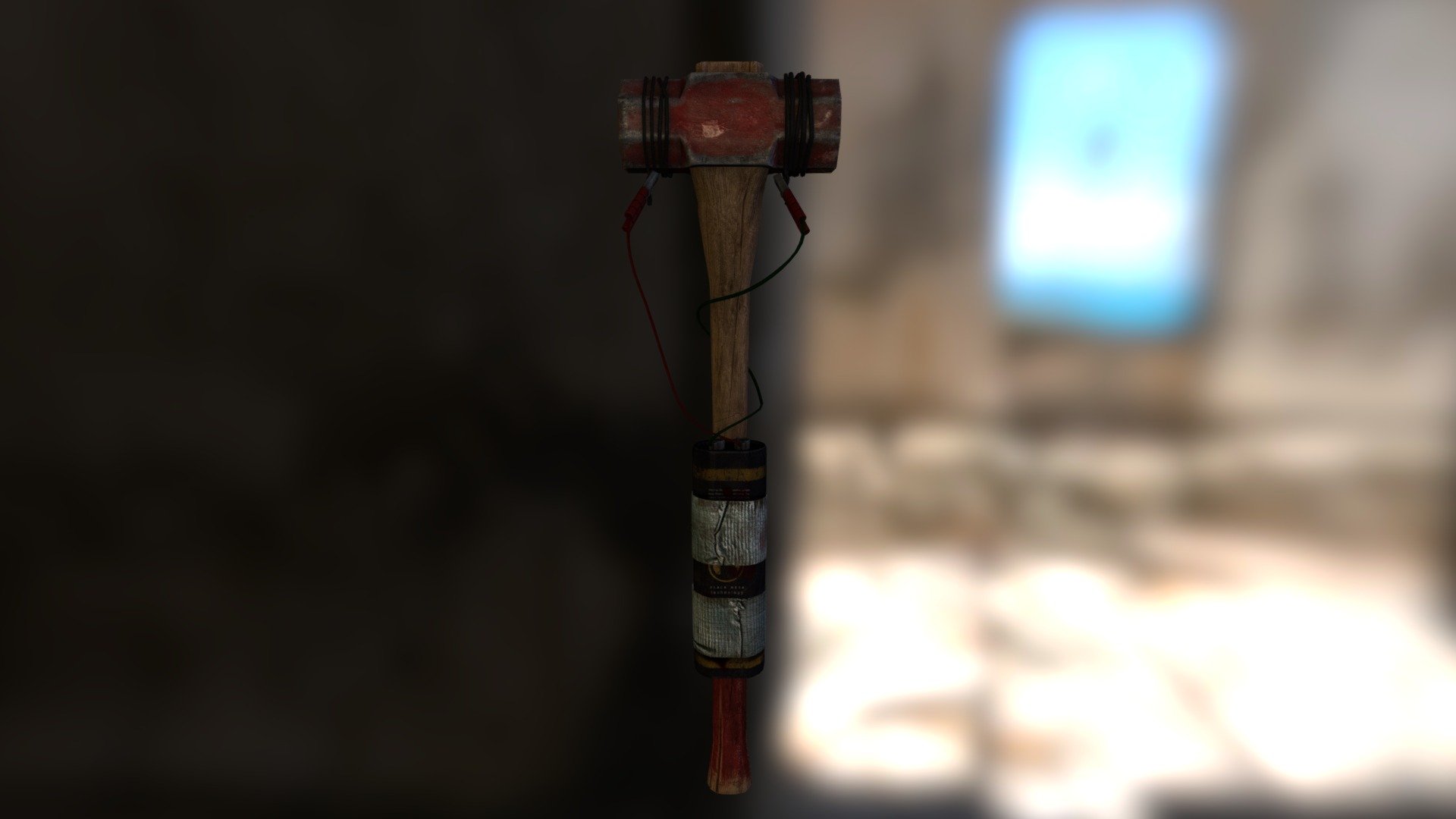 Electric Sledgehammer — Sketchfab embed 3D viewer