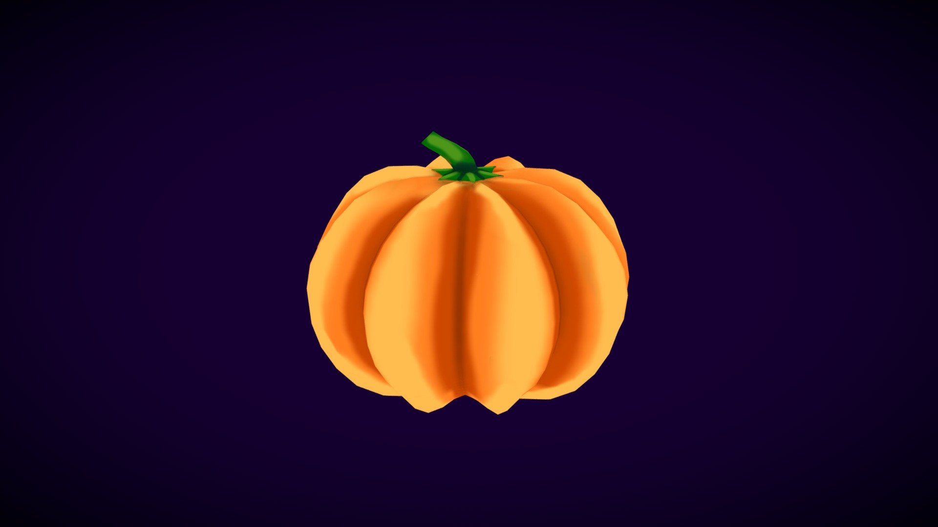 Lowpoly Pumpkin
