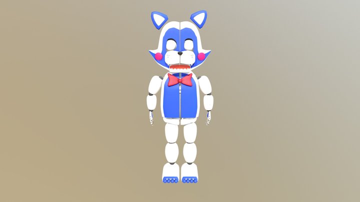 Katty Funtime Material 3D Model