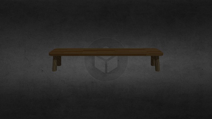 Bench 3D Model