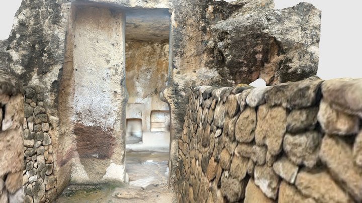 Tombs of the kings Paphos 1 3D Model