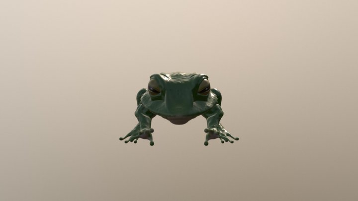 青蛙- 3D model by archcsit [1769681] - Sketchfab