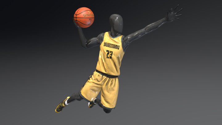 Maniqui Basket IA (TRIPO) – Modello 3D gratuito STL
