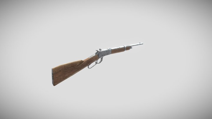 Western Rifle 3D Model