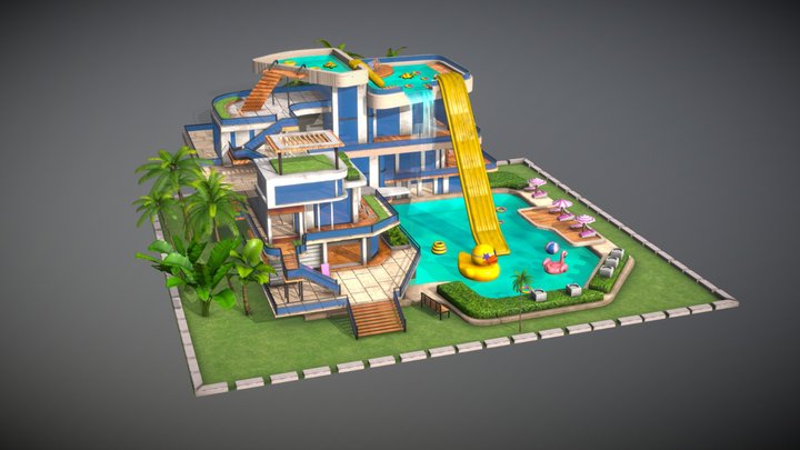 swimming pool 3D Model