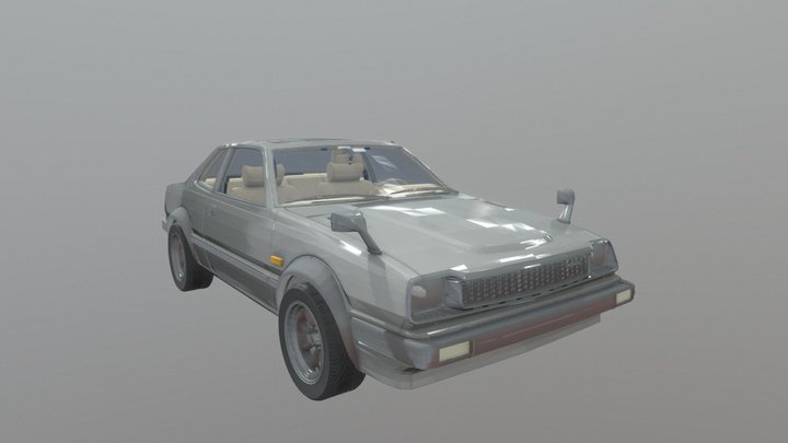 Honda Prelude 3D Model
