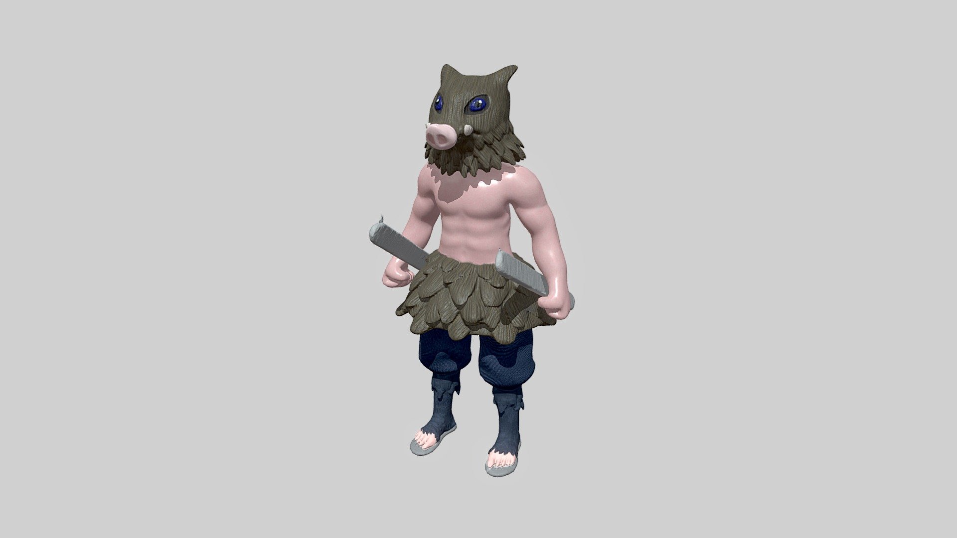 Modelo Inosuke - 3D model by OJED4 [176a48a] - Sketchfab