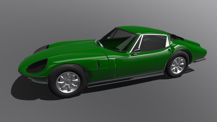 Marcos GT 3D Model