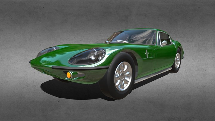 Marcos GT 3D Model