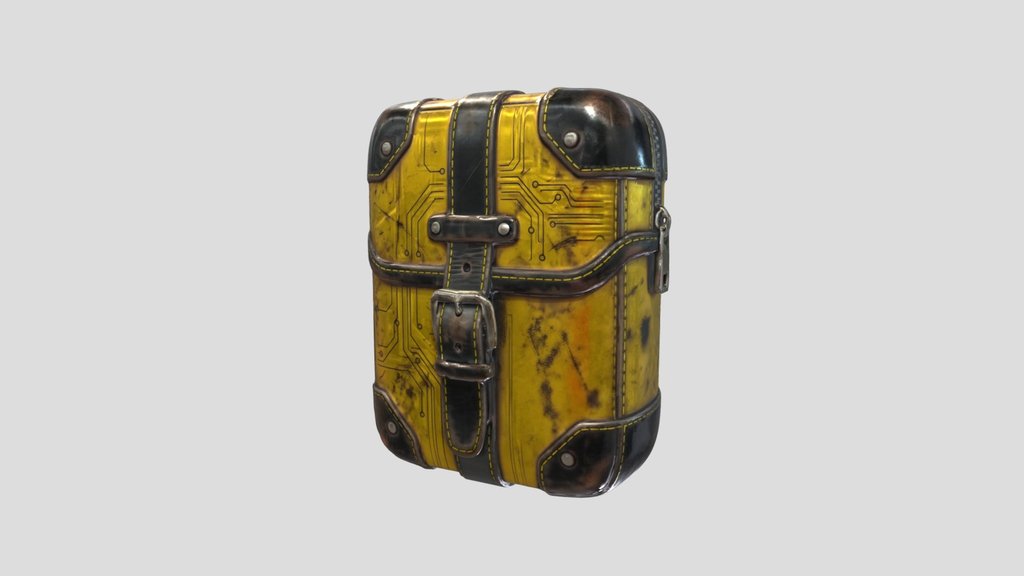 Futuristic Cyberpunk Satchel