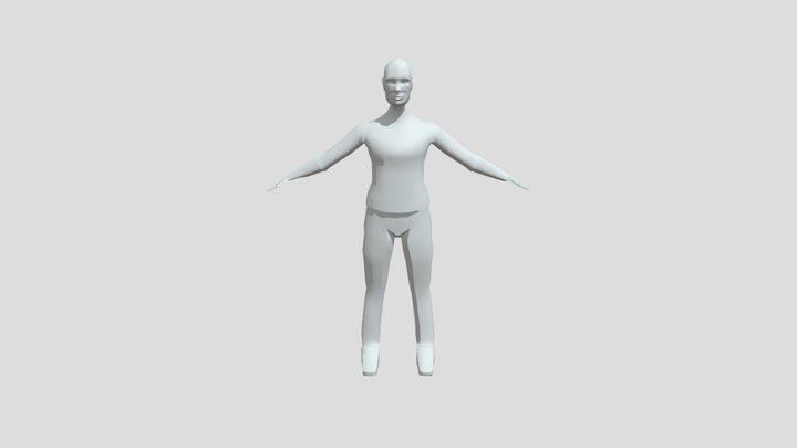 modeling 2 assignment 1 person 3D Model