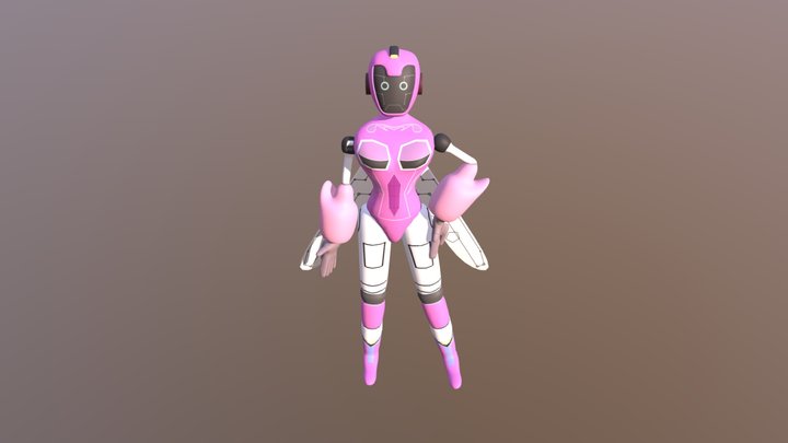 CHAR - THE WASP GIRL - TASYA - 005 3D Model