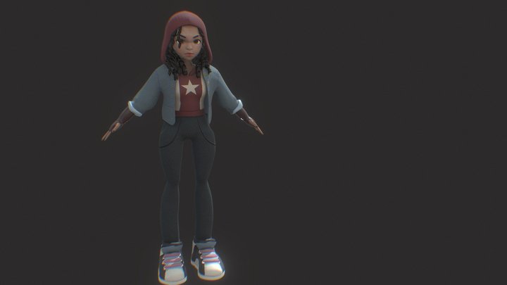 America Chavez (marvel) 3D Model