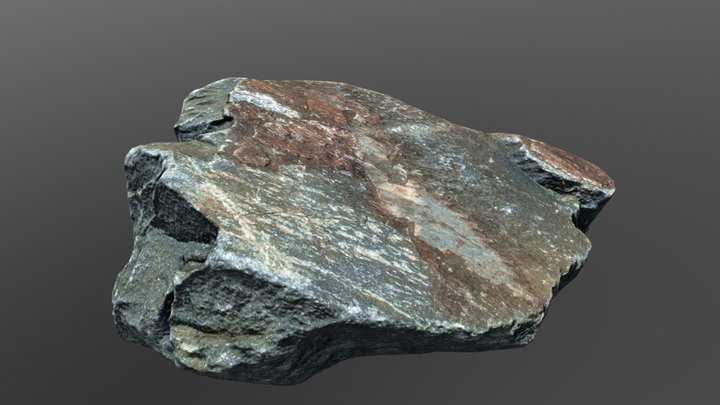Stone 02 High Poly 3D Model