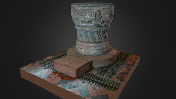 Font, Church of St Martin, Worcestershire – Modello 3D gratuito STL