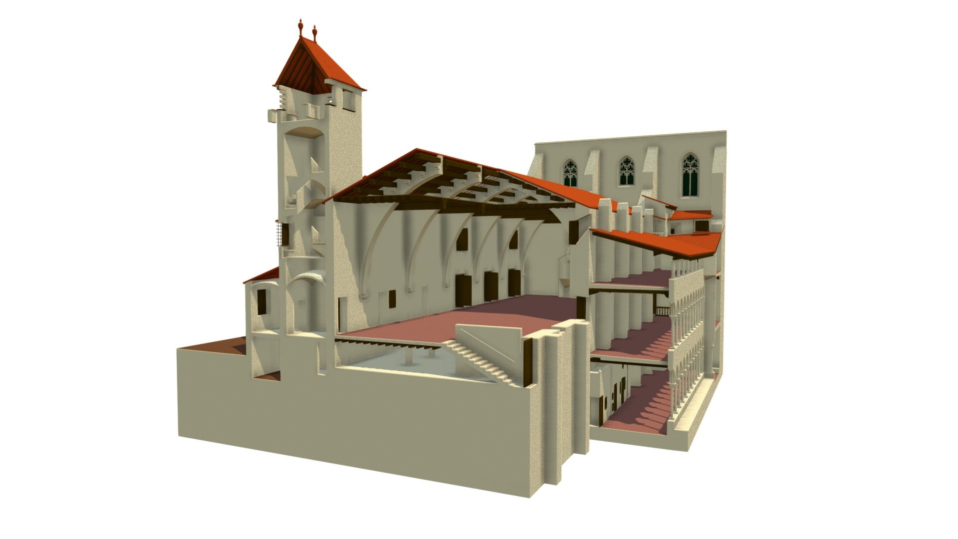 2G3 s.XVI Monestir Pedralbes — Sketchfab embed 3D viewer