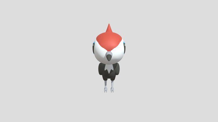 Pikipek 3D Model