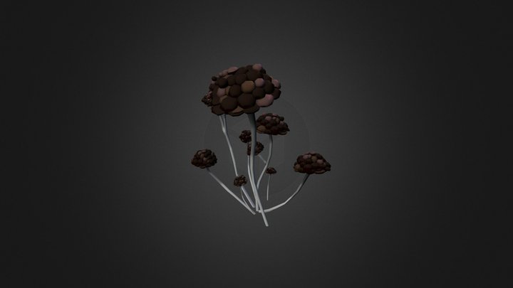 Environment Object - Mat Fungi 01 3D Model