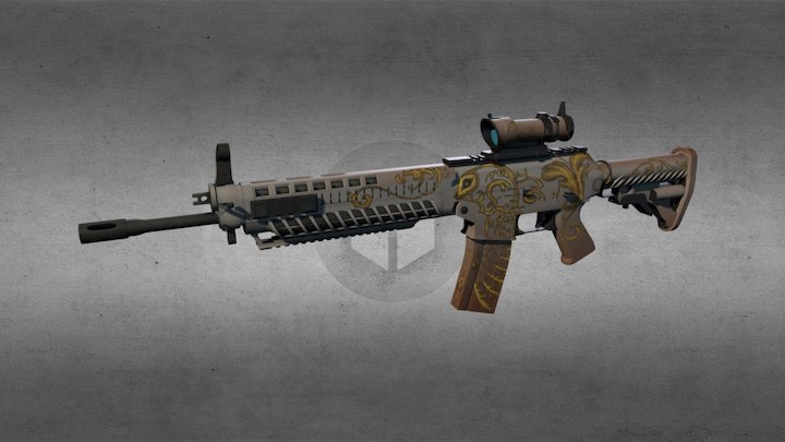 SG556 - Skysplitter 3D Model